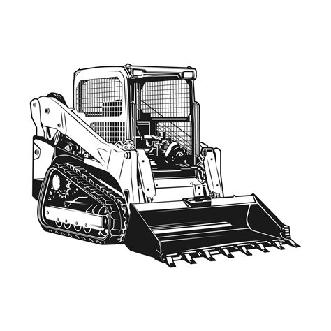 kubota skid steer clip art|skid steer vector.